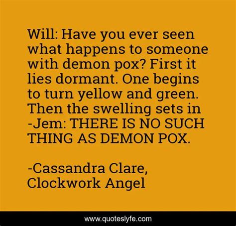 Clockwork Angel Quotes by Cassandra Clare .